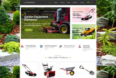 Garden Tools Store Wordpress Theme