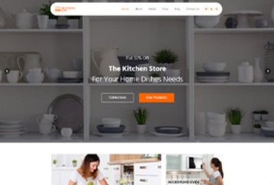 Kitchen Store WordPress eCommerce Themes