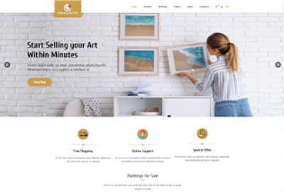 Painting and Art WordPress Themes